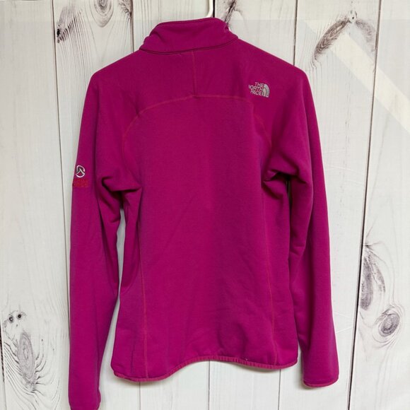 The North Face Women’s Summit Series Power Flux M Magenta 1/4-Zip EUC - Picture 3 of 11